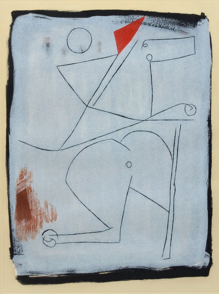 Marino Marini (Italian, 1901-1980), aquatint etching, (1 of 3)