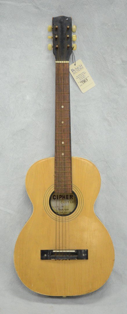 Cipher CL-100 6 string acoustic guitar, no case (1 of 3)
