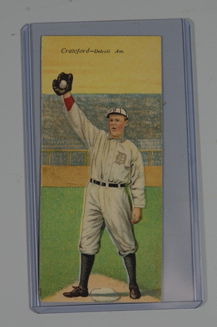 1911 T201 Mecca double folder baseball card, (1 of 2)