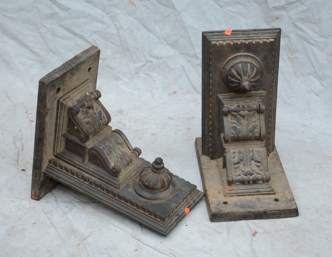2 Cast Iron Architectural brackets, 16" x 9-1/2" x (1 of 1)