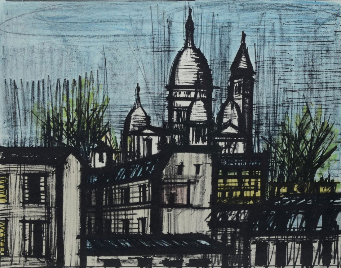 After Bernard Buffet, print, Sacre Coeur, edition (1 of 3)