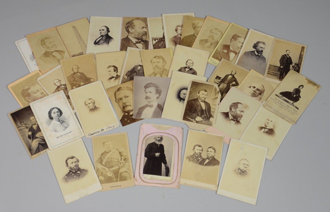Carte de visites and albumen photographs, American (1 of 2)