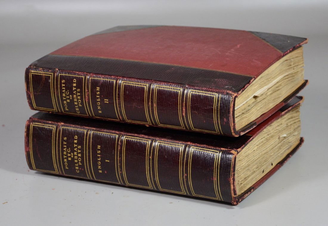 Portraits of Celebrated Poets, (London), no date, 4TO, (1 of 4)