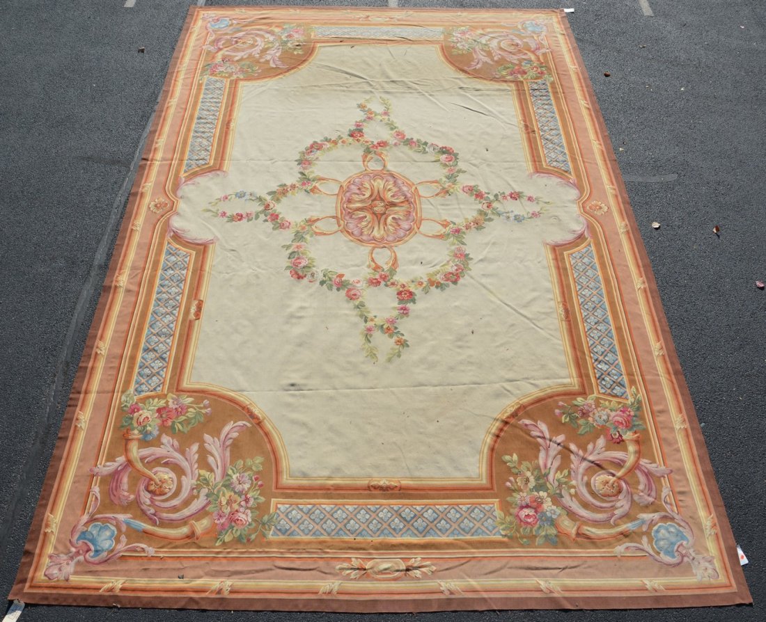 13' x 20'7" Sino-Aubusson: 13' x 20'7" Sino-Aubusson