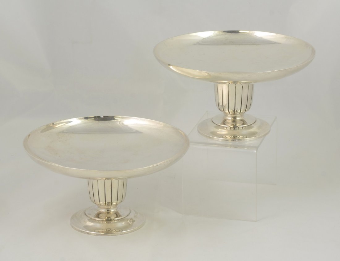 Pair of Towle Sterling Silver Tazzas (1 of 2)