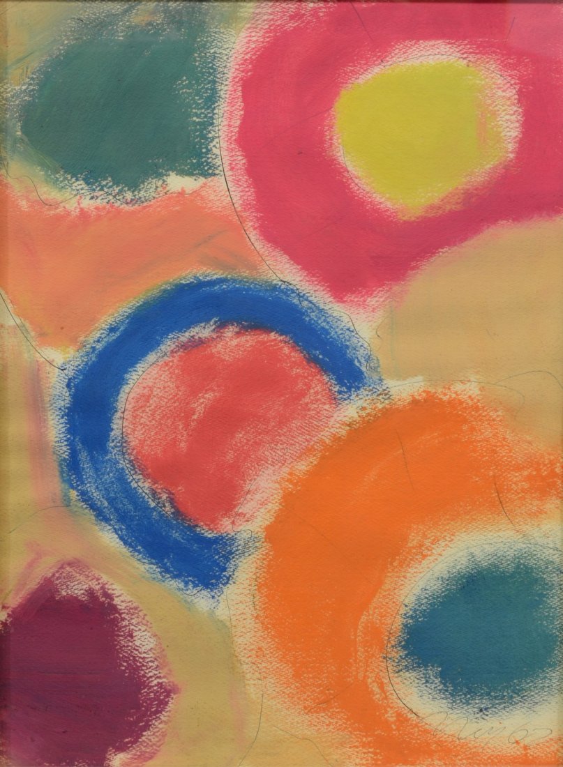 Lloyd Raymond Ney (American, 1893-1965), mixed media on (1 of 3)