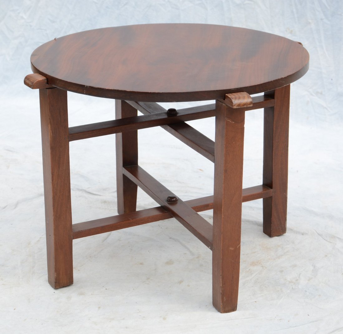 Danish Teak Two-Part Folding Occasional Table, 22-3/4" (1 of 2)