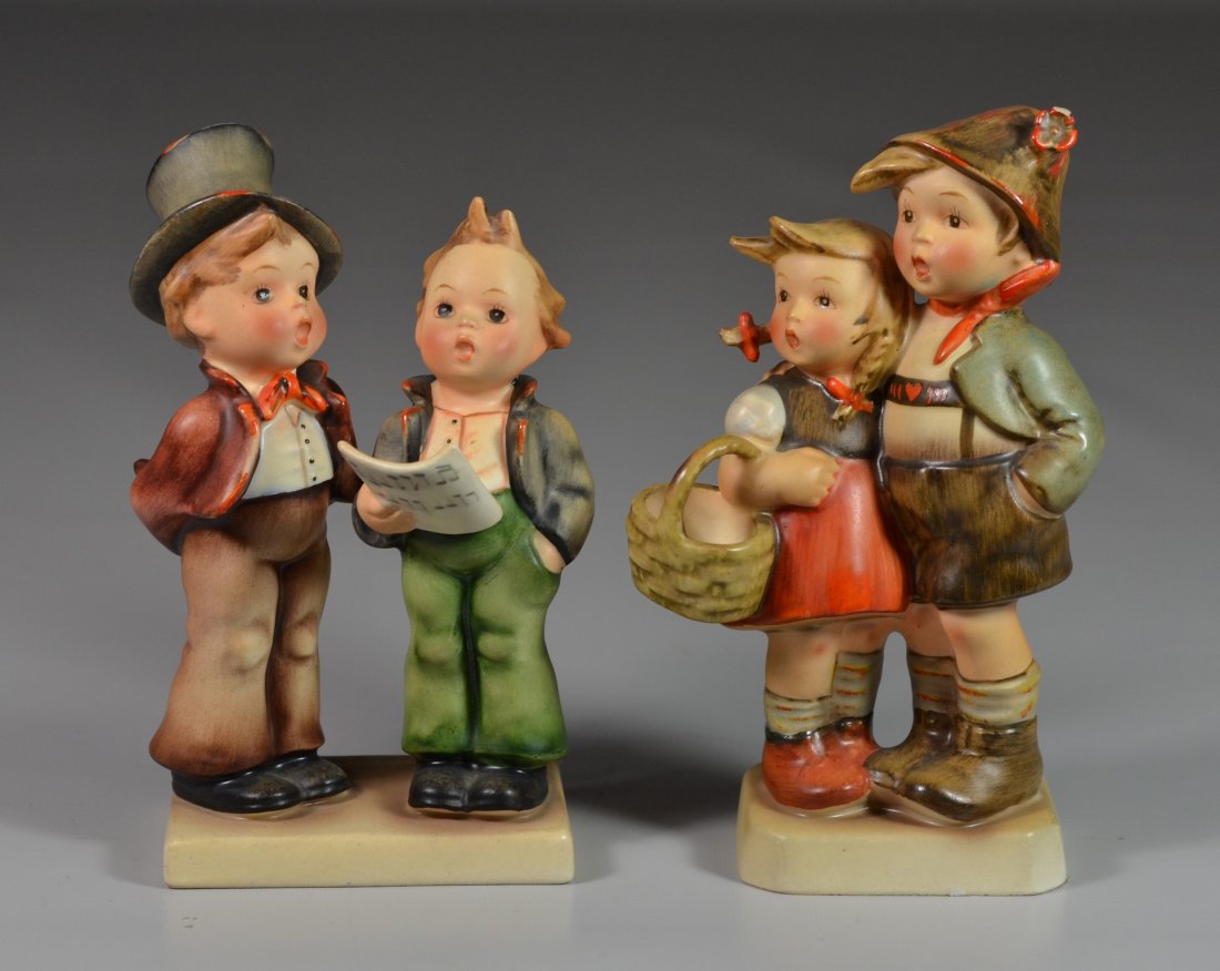(2) Goebel Hummel Figurines, Duet 130 (Germany), (1 of 2)