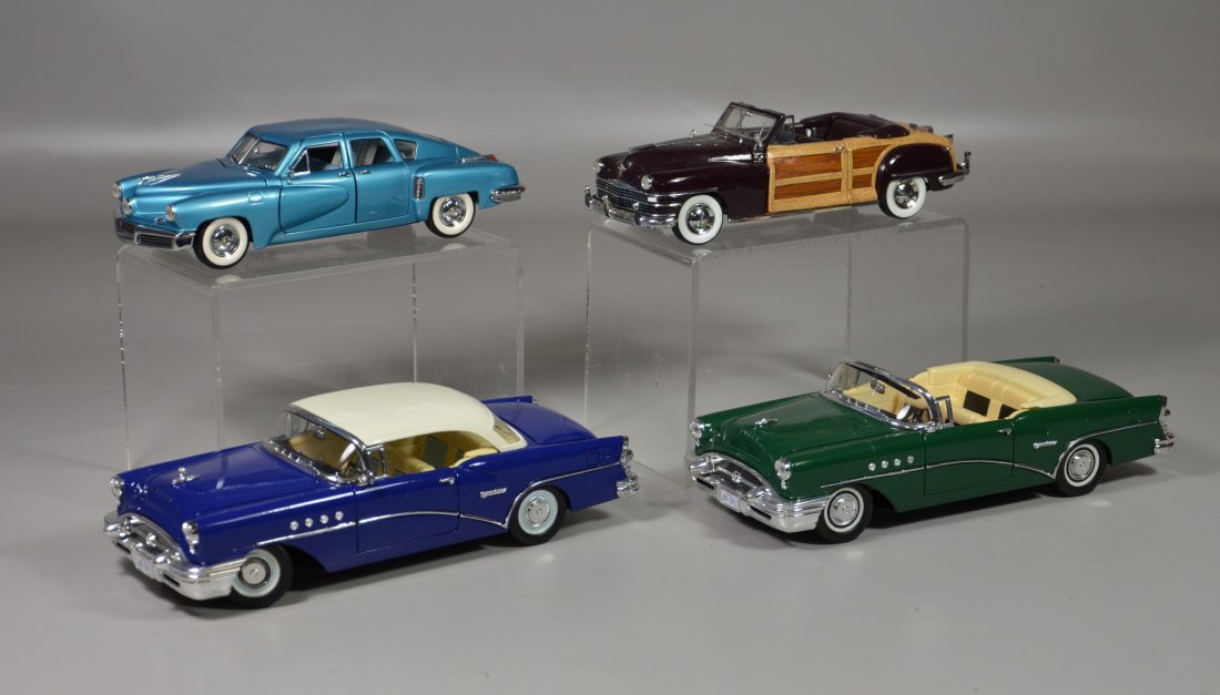(4) Scale model cars, Franklin Ming 1948 Tucker 1/24 (1 of 1)