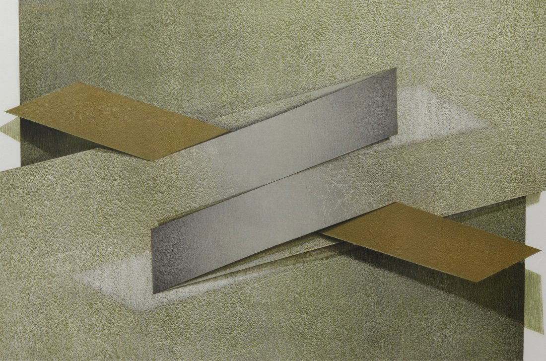 Japanese School (20th Century), lithograph, Geometric (1 of 4)