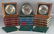 (18) Sterling Silver Franklin Mint collector plates, 5