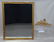 Louis XVI carved and gilt wood rectangular wall mirror,