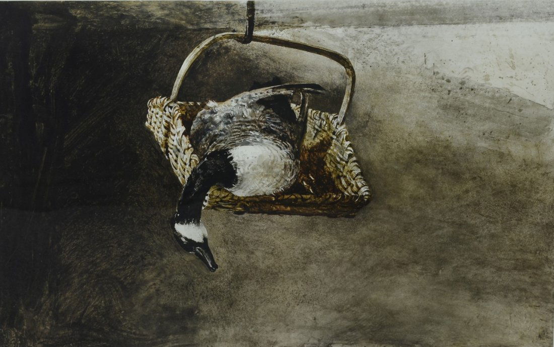 Andrew Wyeth (American, 1917-2009), collotype, (1 of 3)