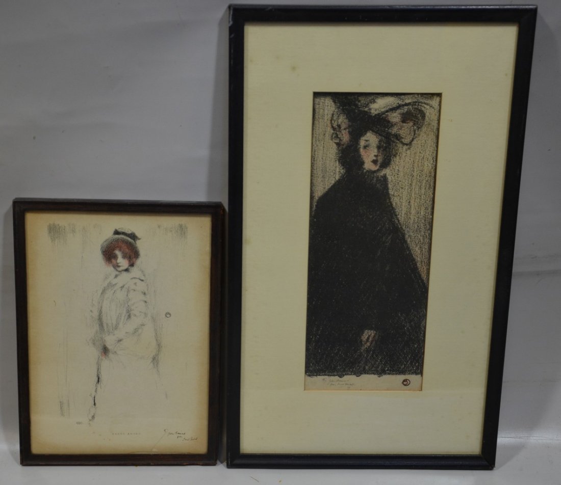 (2) Ernest Haskell (American, 1876-1925) lithographs: (1 of 3)