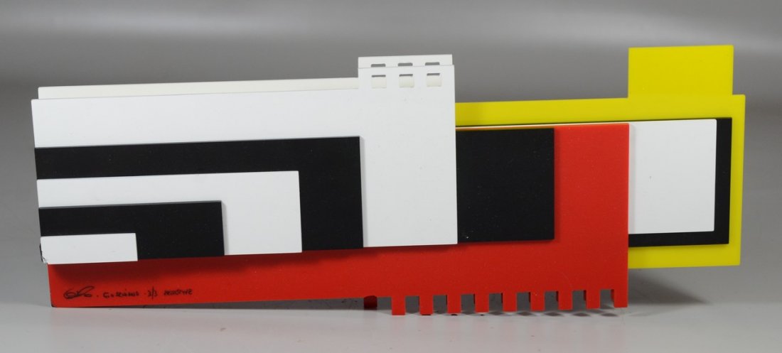 Gio Schiano (Italian, b 1976) acrylic sculpture, (1 of 3)