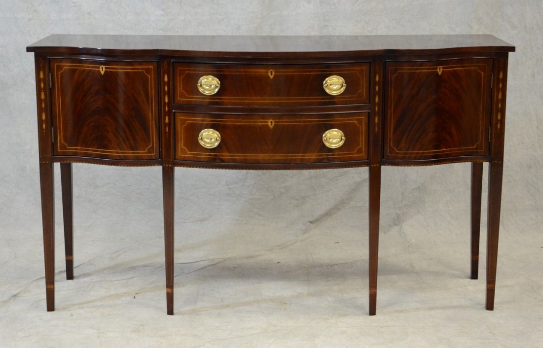 Stickley Bellflower Inlaid Mahogany Hepplewhite Style (1 of 3)