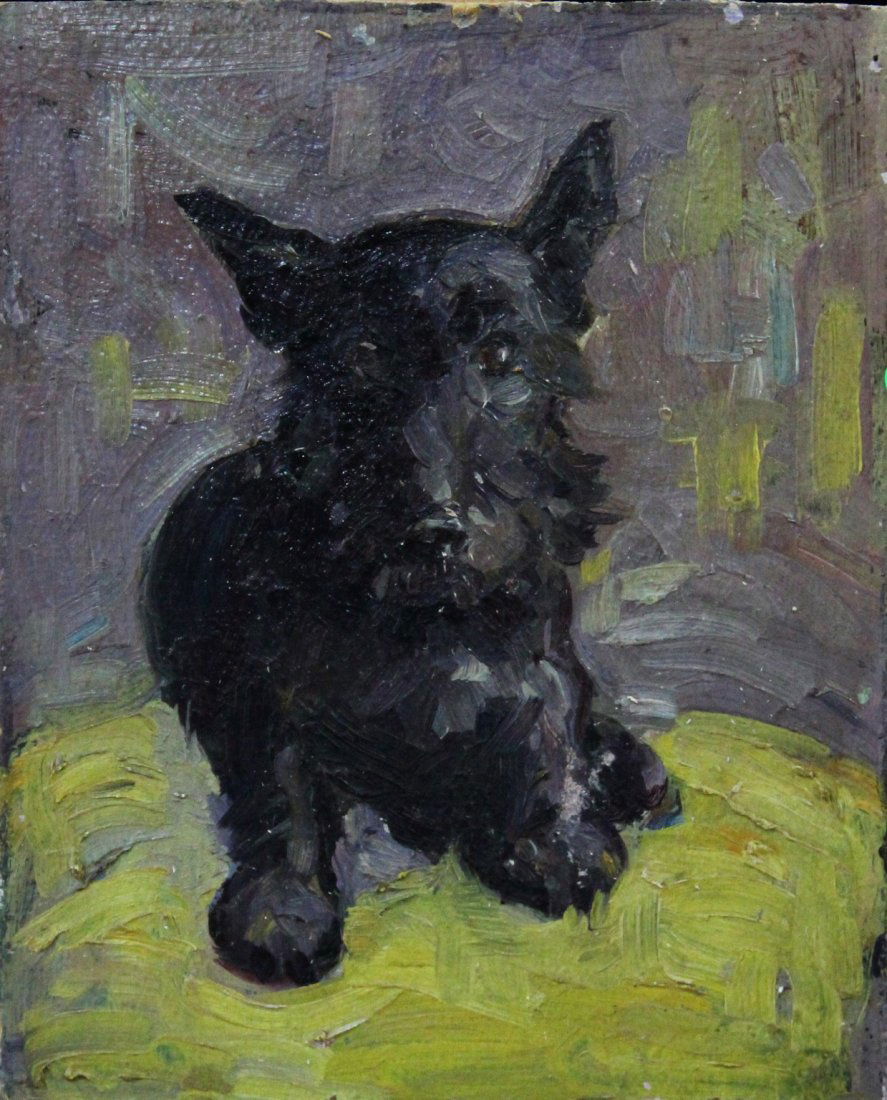 Helena Beacham (American, PA, 1900-1994), oil on board, (1 of 1)