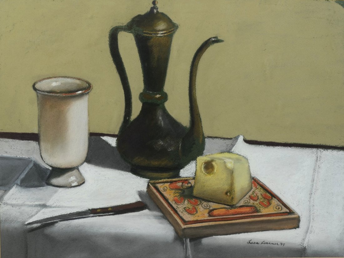 Lisa Learner (American, PA, 20th Century), pastel, (1 of 3)