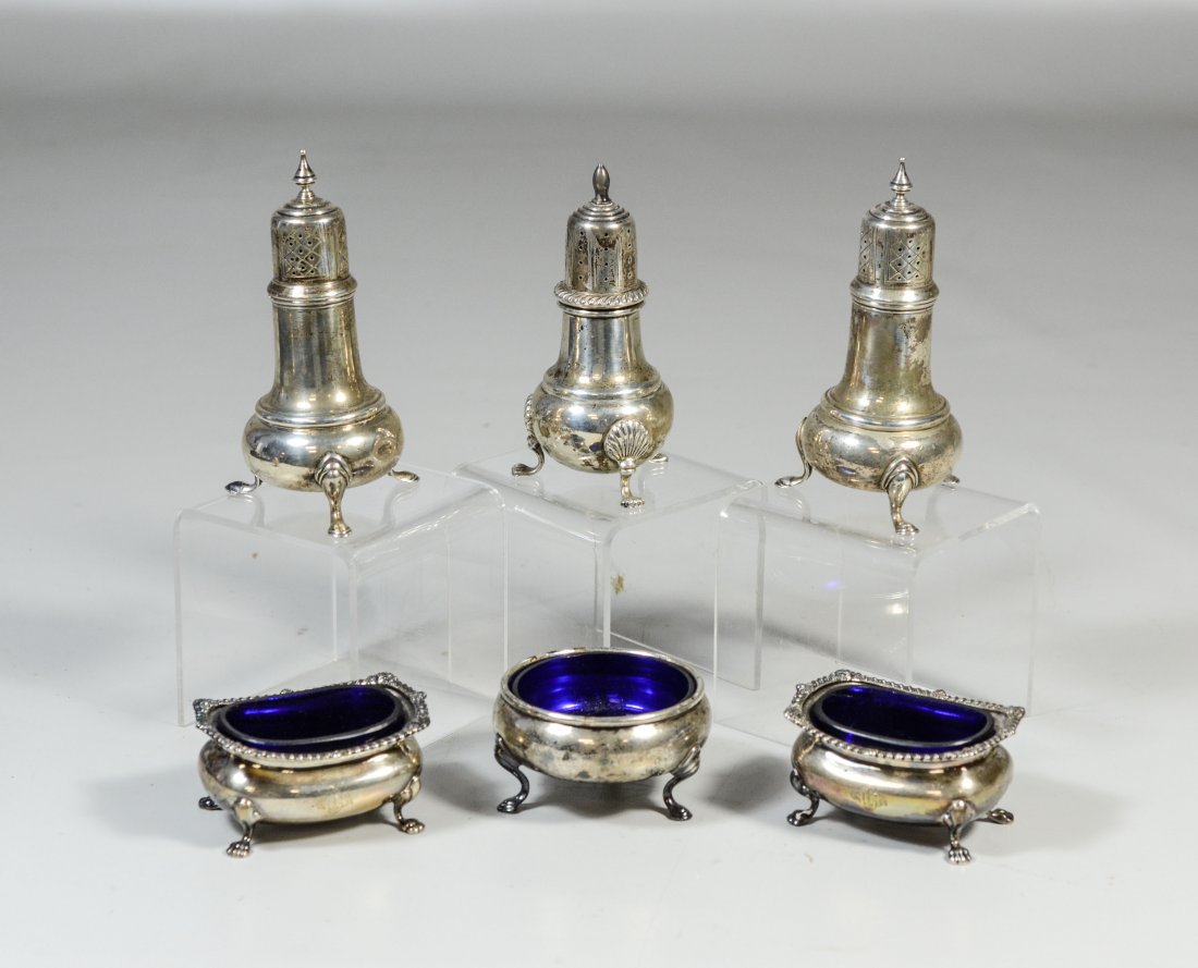 (6) Pieces of sterling silver to include (3) pepper (1 of 1)