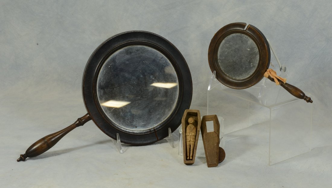 (3) Pieces, including large double sided mirror 8" dia (1 of 1)