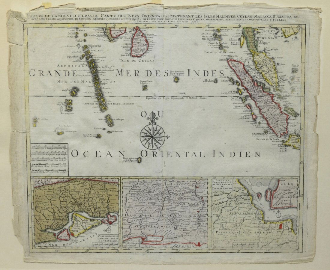 Jan Barend Elwe, "Partie de la Nouvelle Grande Carte (1 of 2)