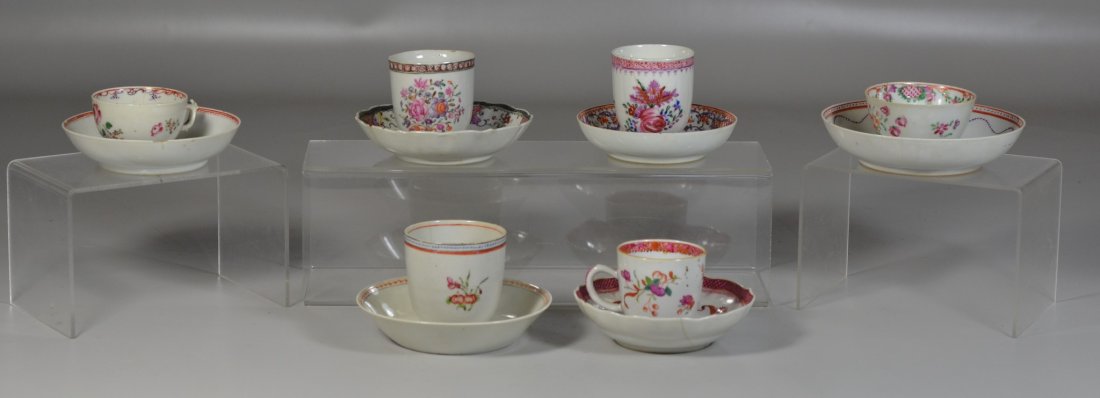 12 pcs of Chinese Export porcelain to include: 6 (1 of 1)