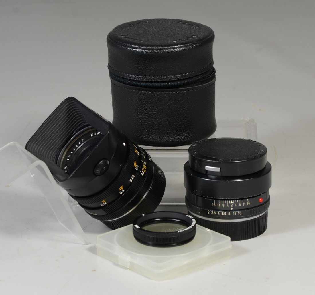 2 Leica Lens, to include: Leitz Wetzlar Elmarit-R 28mm (1 of 3)