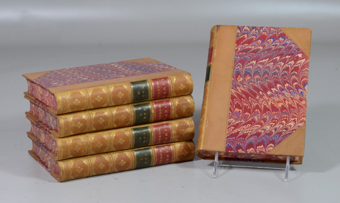 Lamb, Charles, Works, New York, 1875, 5 volumes, 3/4 (1 of 2)