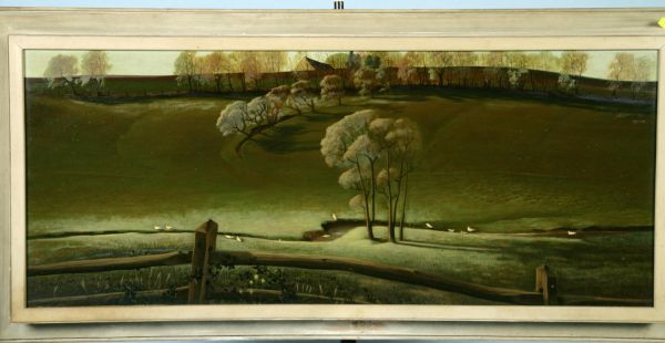 Barclay Rubincam, American, 1920-78, Rural Landsca - 2