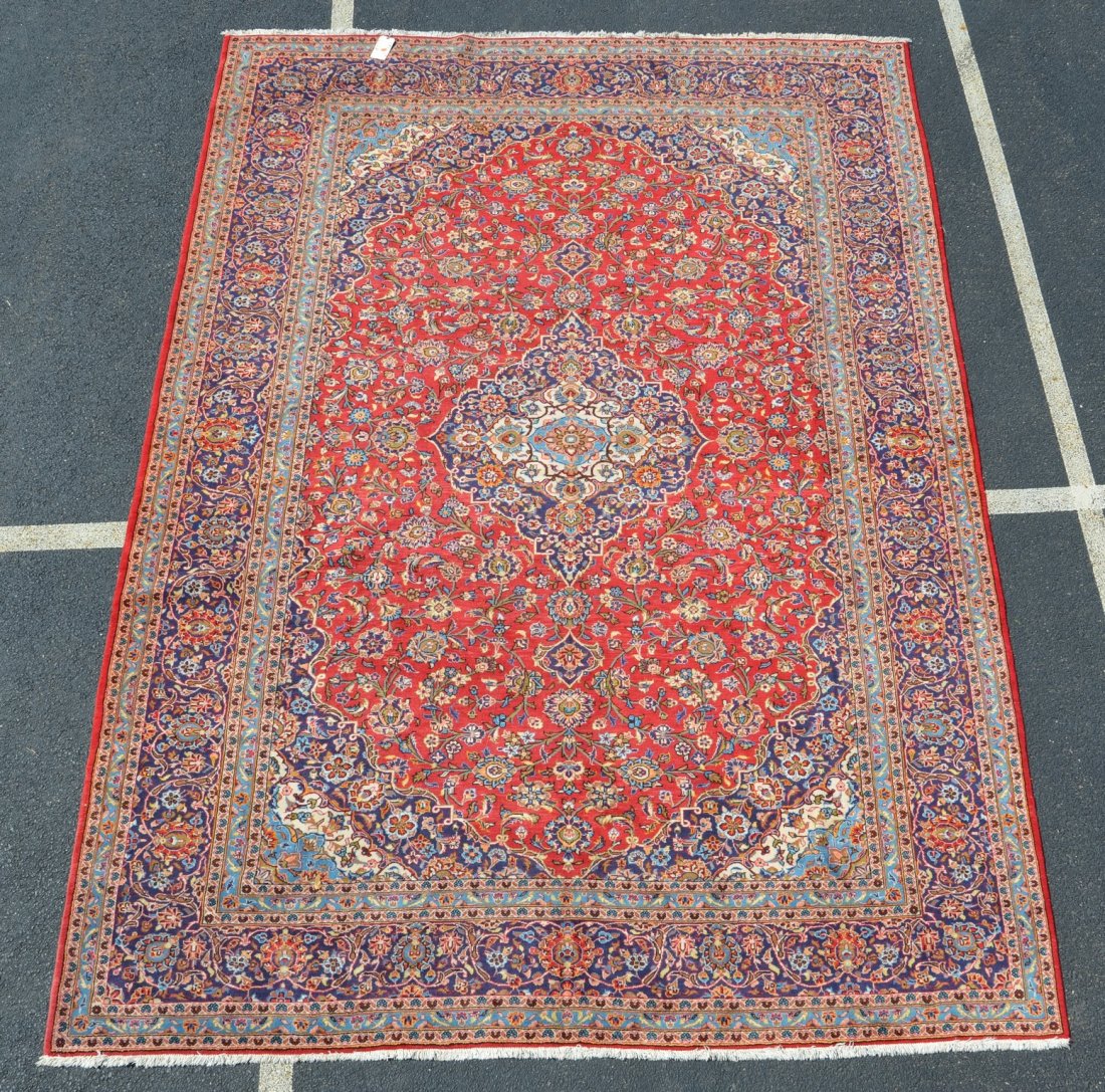 Keshan carpet, 9'8" x 13'8" (1 of 2)