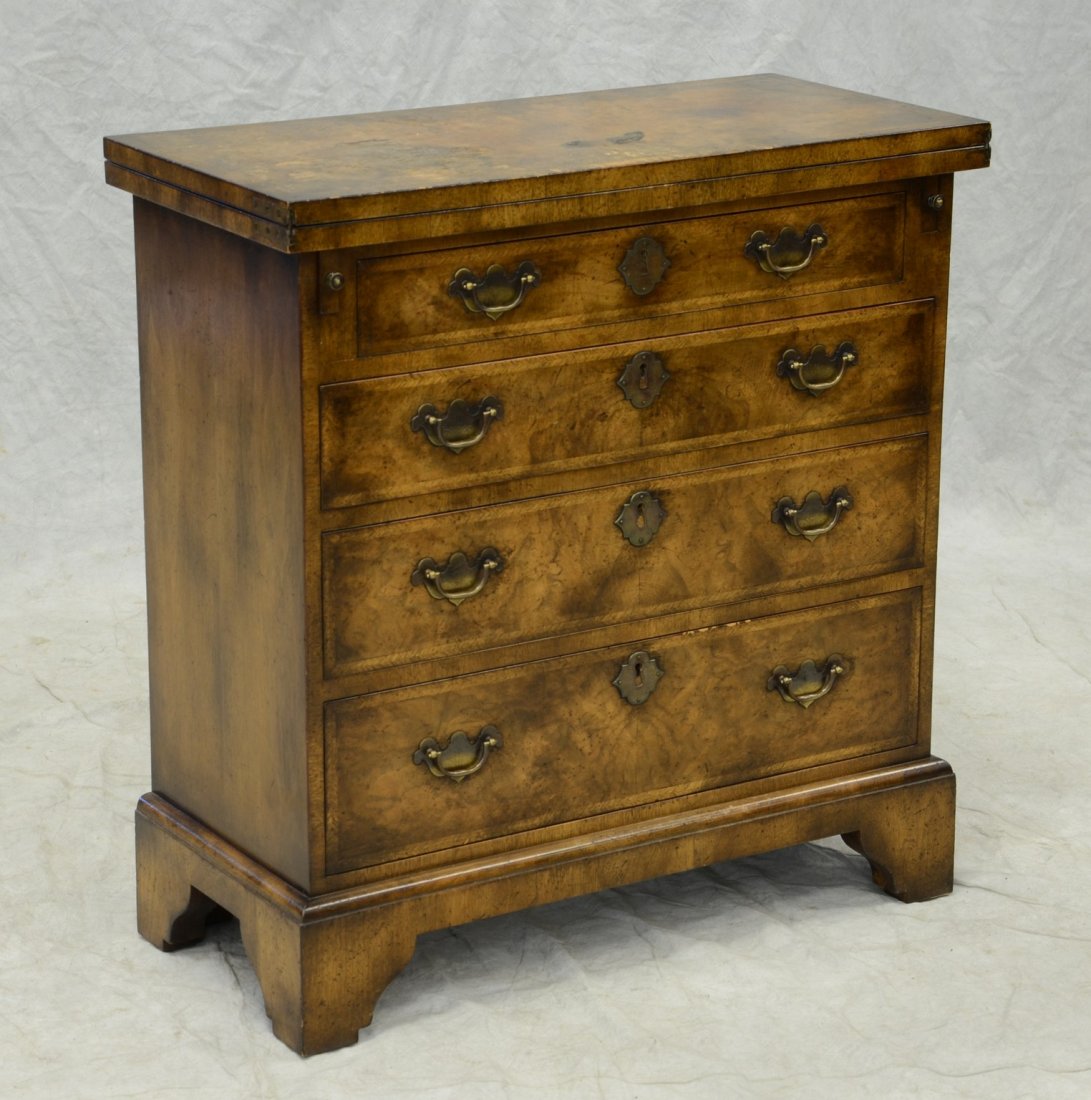 Smith and Watson George II-style burl walnut server (1 of 2)