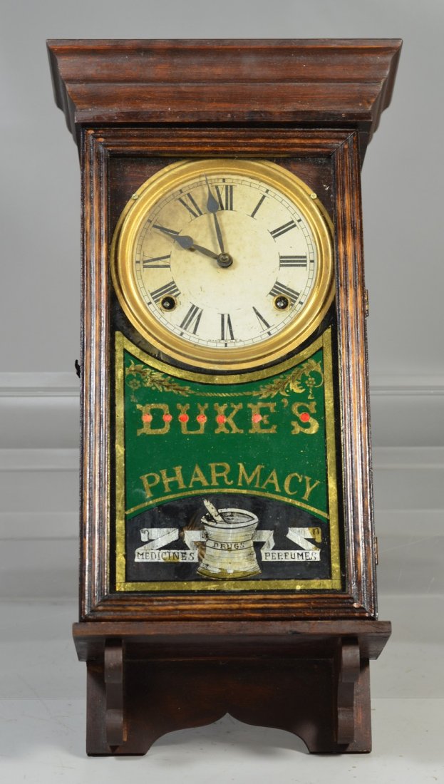 Walnut finished Sessions Home No 3 time and strike (1 of 5)