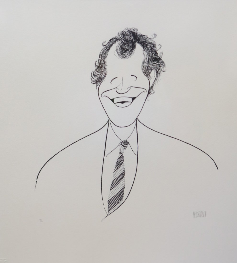 Al Hirschfield (American, 1903-2003), lithograph, David (1 of 3)