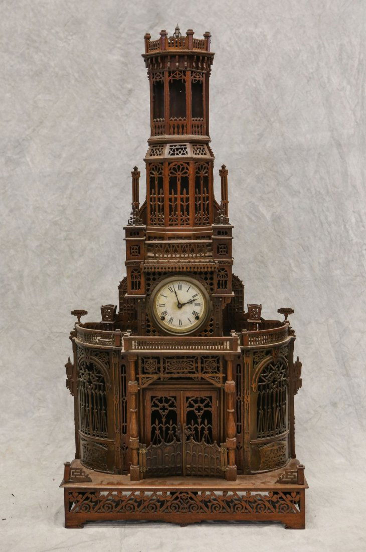 Mixed wood (oak, mahogany & other woods) folk art (1 of 4)