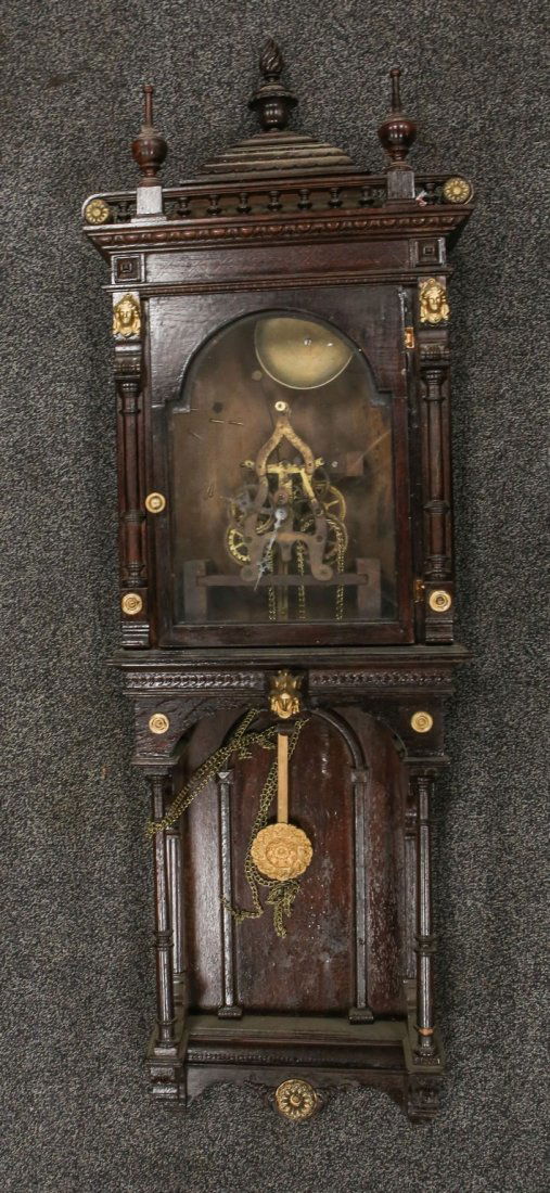 Seth Thomas "Jupiter" wall clock, with original (1 of 3)