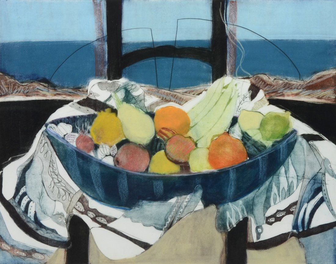 G Marchetti (Italian, 20th Century), etching with (1 of 3)