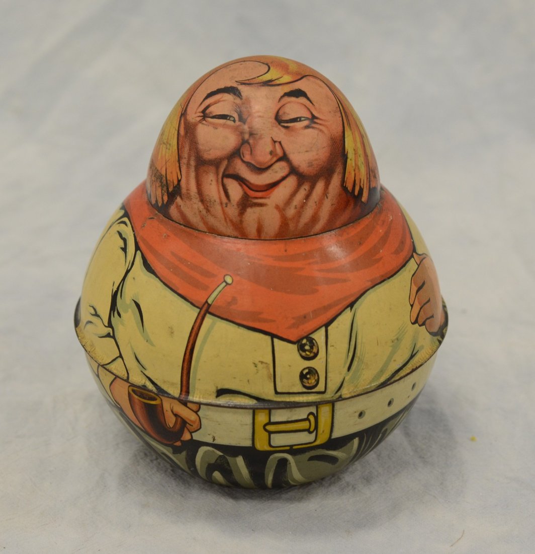 Roly Poly Brownie tin litho tobacco tin, Dutchman, (1 of 3)