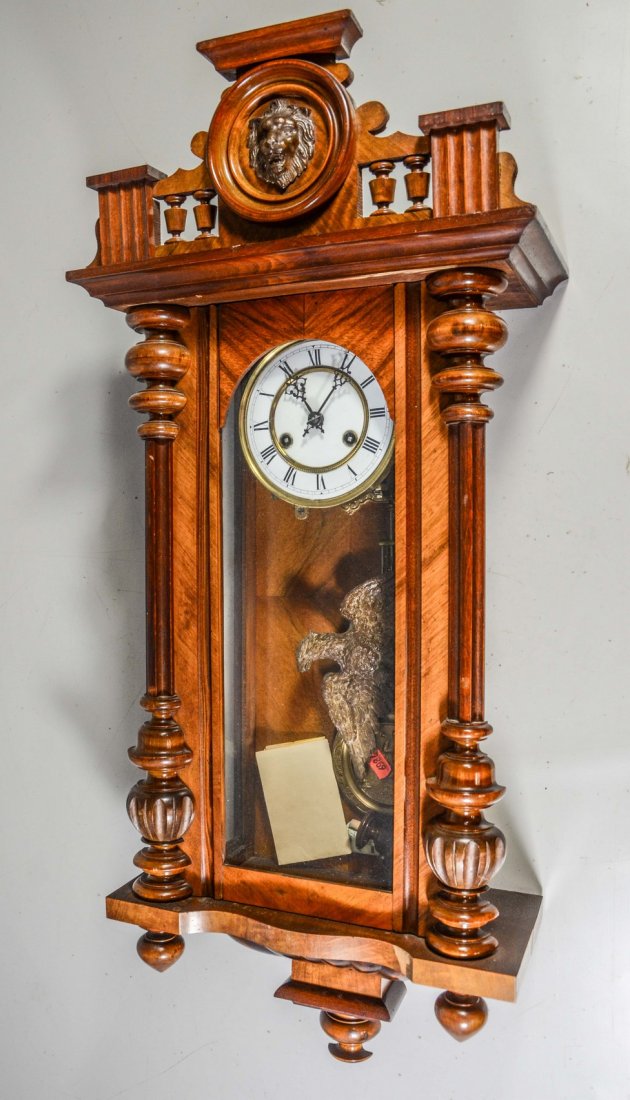 Vienna spring driven t&s regulator, movement marked FSM (1 of 4)