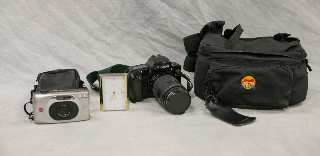 Canon EOS Elan 35mm film camera with 75-300 mm zoom (1 of 1)