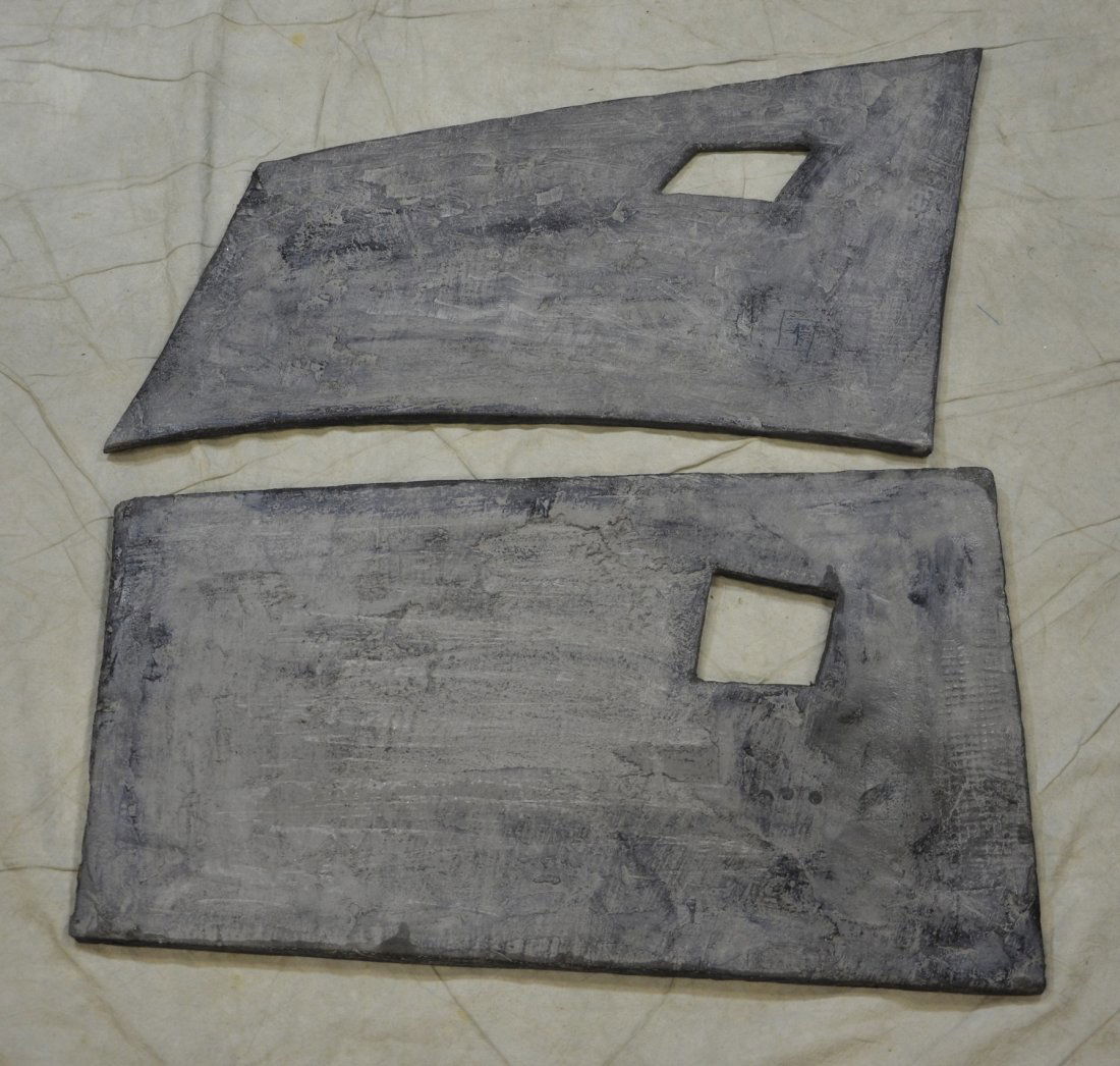 (2) 20th Century, ceramic, A Pair of Sculptures, (1 of 3)