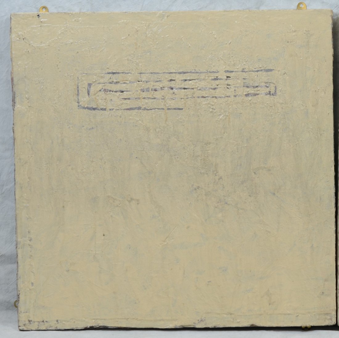 Ed Kerns (American, b 1945), oil on board, Pressure B, (1 of 2)