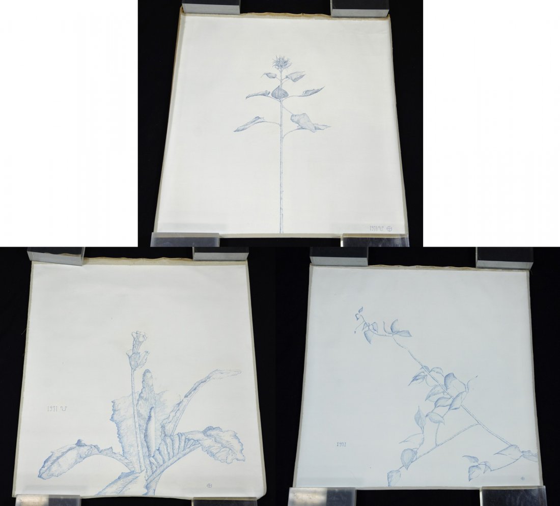 (3) Edward Baynard (American, b 1940), oil on linen, (1 of 4)