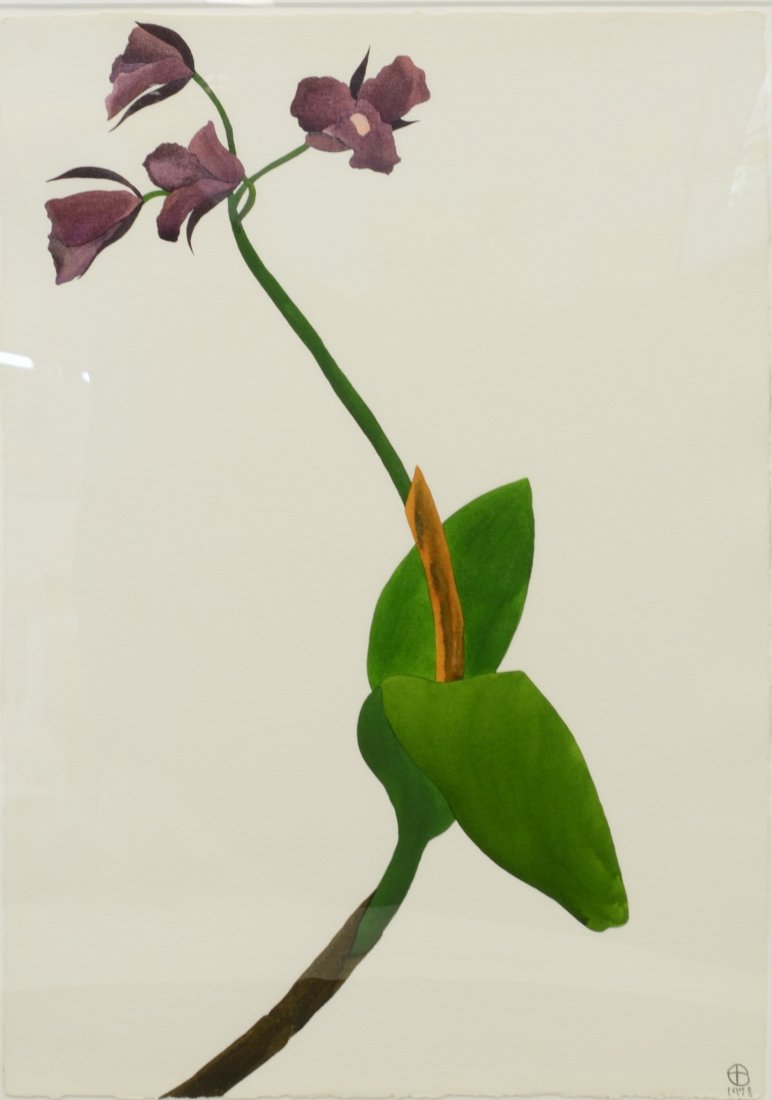 Edward Baynard (American, b 1940), watercolor on paper, (1 of 4)