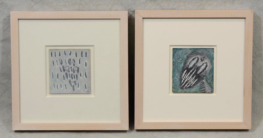 (2) Gregory Van Maanen (20th Century), oil on board , (1 of 1)