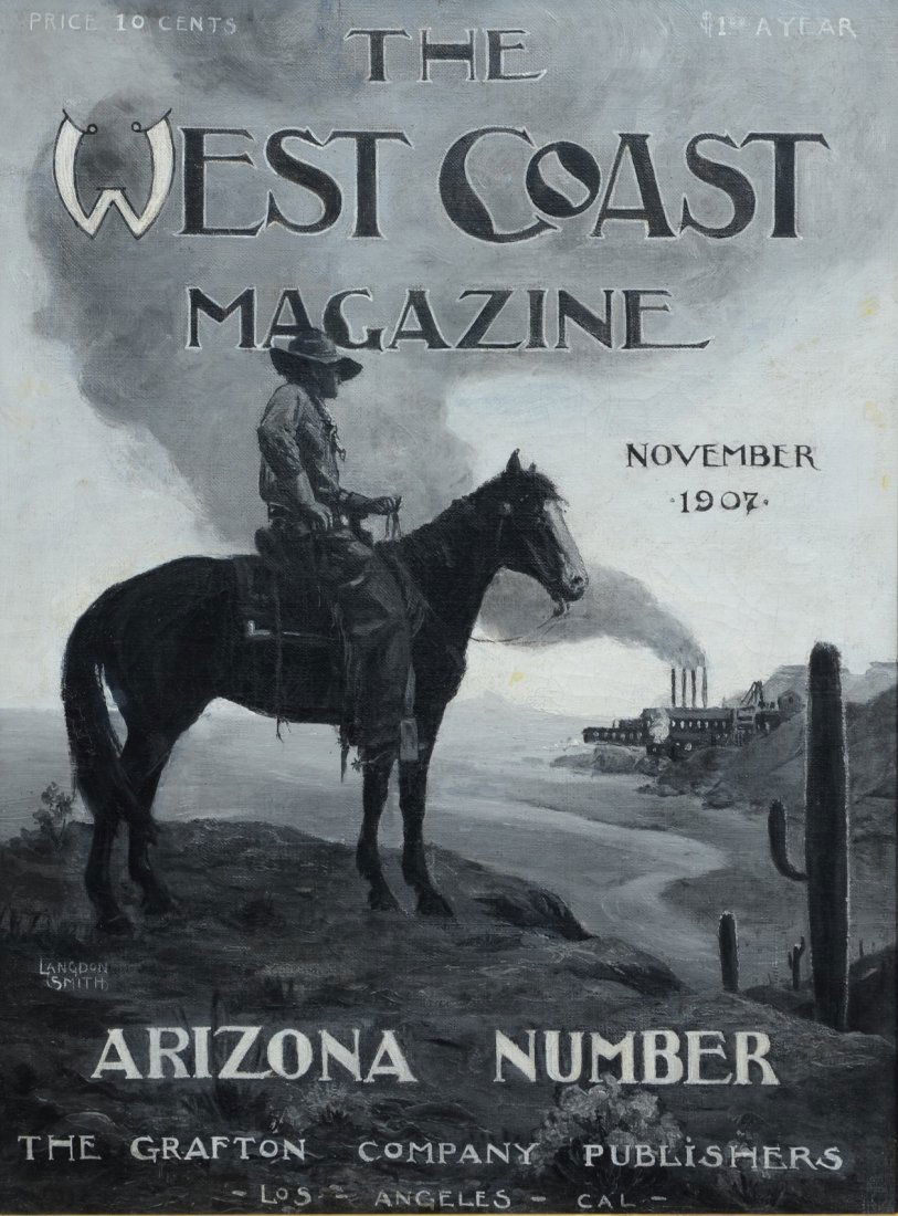 Langdon Smith (American, 1870-1959),  oil on canvas, (1 of 2)