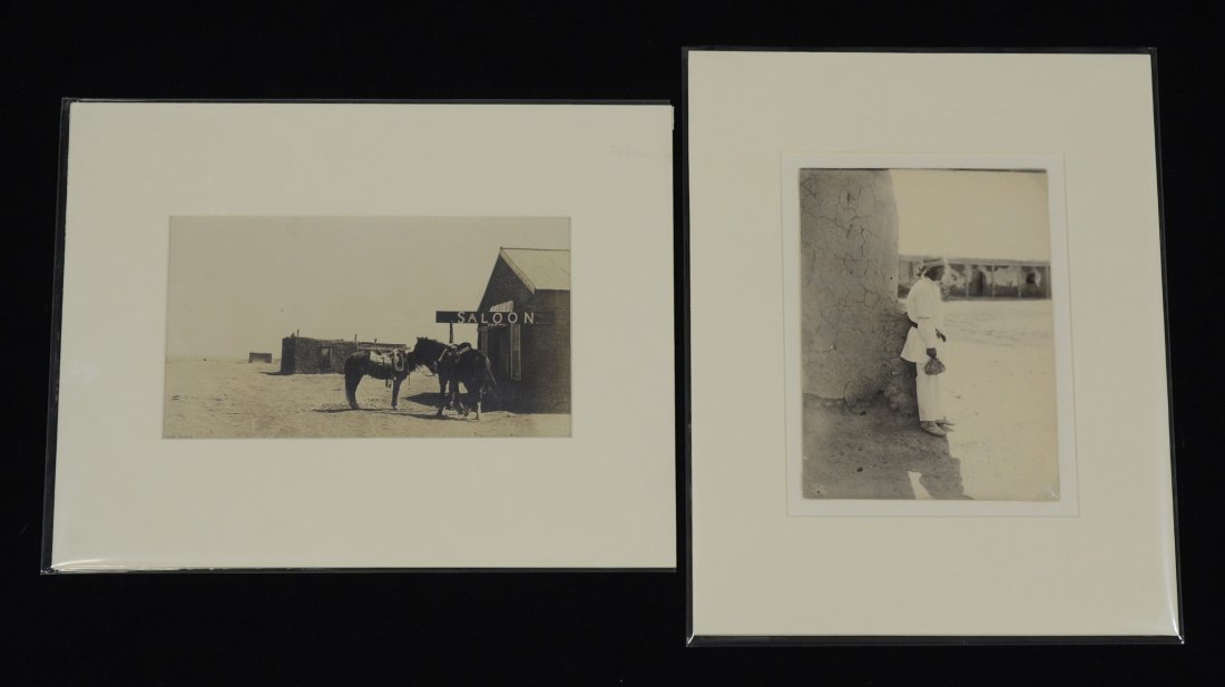(2) Western Photographs, Gelatin Silver prints, (1 of 3)