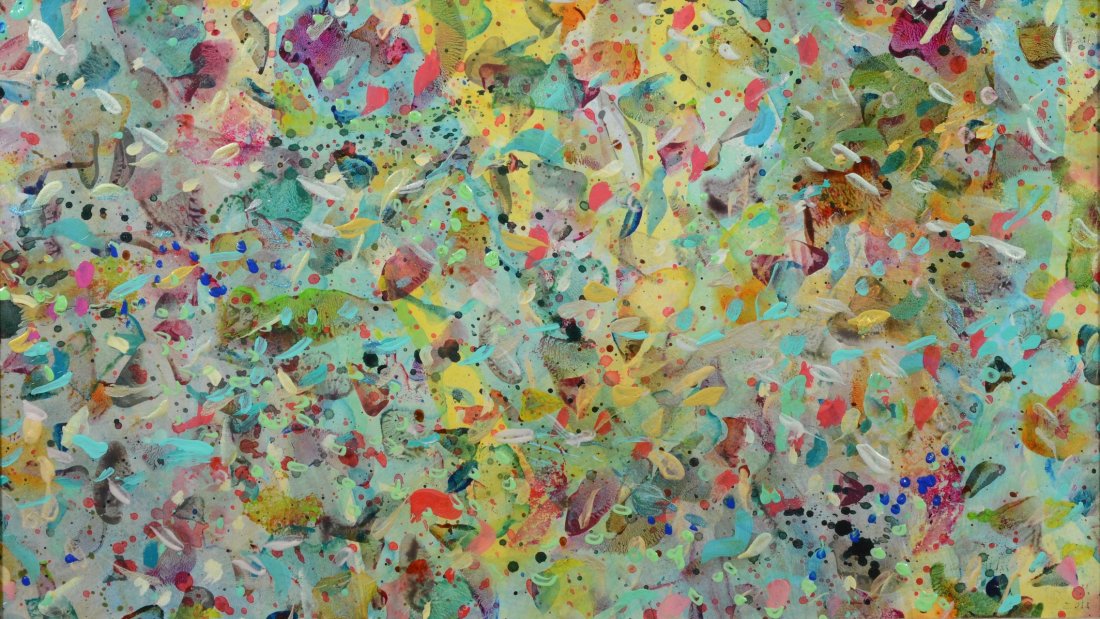 Jane Gilday (American, active PA/NJ, b 1951), oil on (1 of 3)