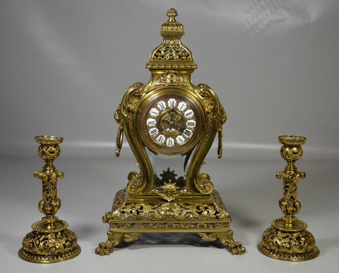 3 pc French Louis XIV style Tiffany & Co, New York (1 of 5)