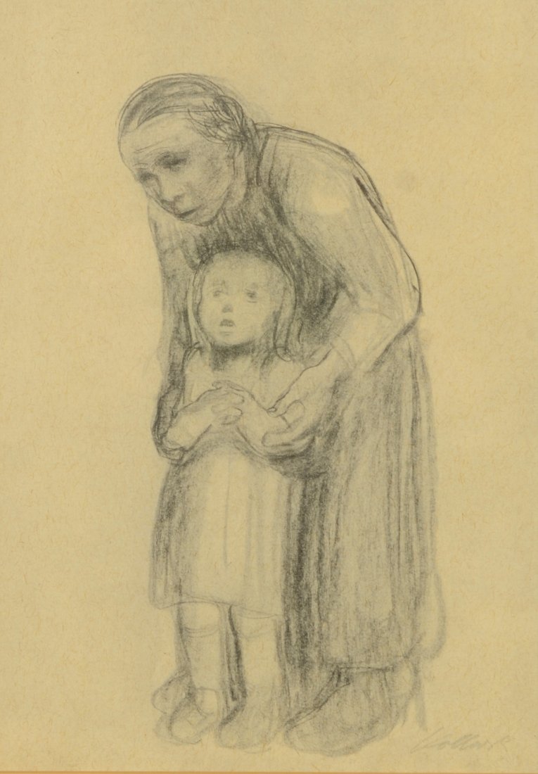 After Kathe Kollwitz (1867-1945) German expressionism (1 of 3)