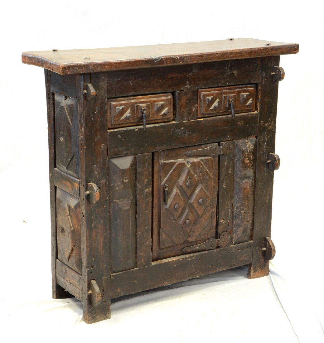 Continental storage cabinet with 2 drawers over one (1 of 2)